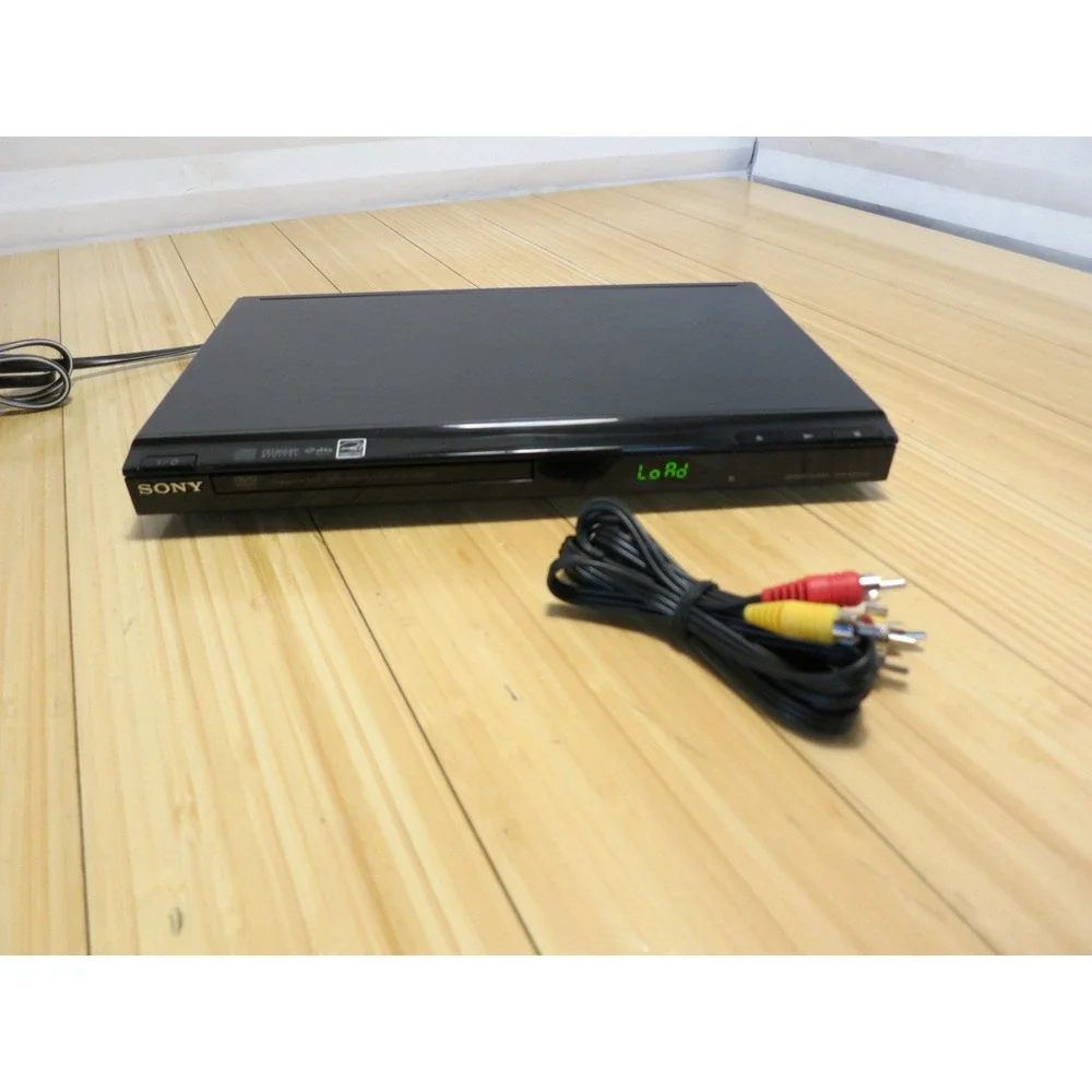Sony DVP-SR200P DVD - CD Player with video‎ cables - Ultra Slim Design